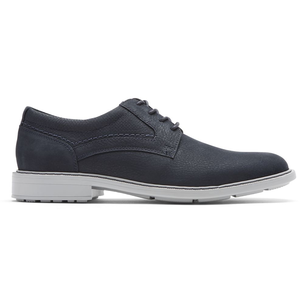 Sapatos Oxford Homem Rockport Tanner Plain Toe Azul Marinho,Portugal BOIRN-5601